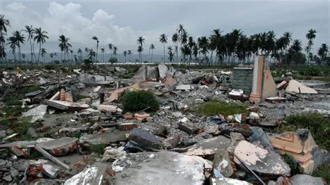 Indian Ocean Earthquake Damage