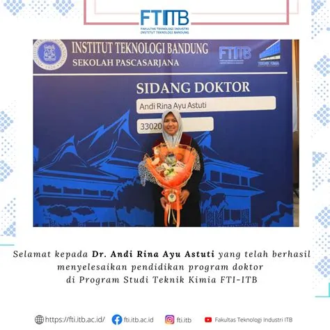 Selamat atas sidang pendidikan Program Doktor FTI-ITB – FAKULTAS ...