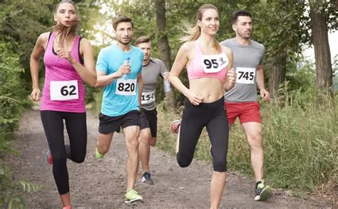 Amazon.com: Kayiete 1-100 Running Race Bibs Large Numbers with Safety ...