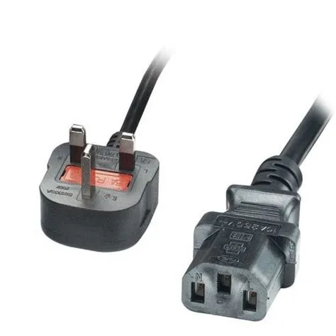 UK Power Lead - C13 - 3 Pin IEC | IEC-UK-C13 | £3.60