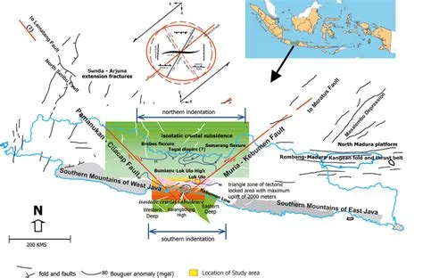 Central Java has been flanked by couple of major faults of ...