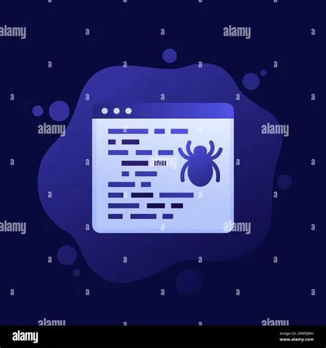 computer bug icon, dark vector design Stock Vector Image & Art - Alamy