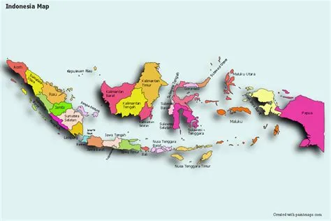 Genera Grafico De Mapa De Indonesia . Colorear Mapa De Indonesia con ...