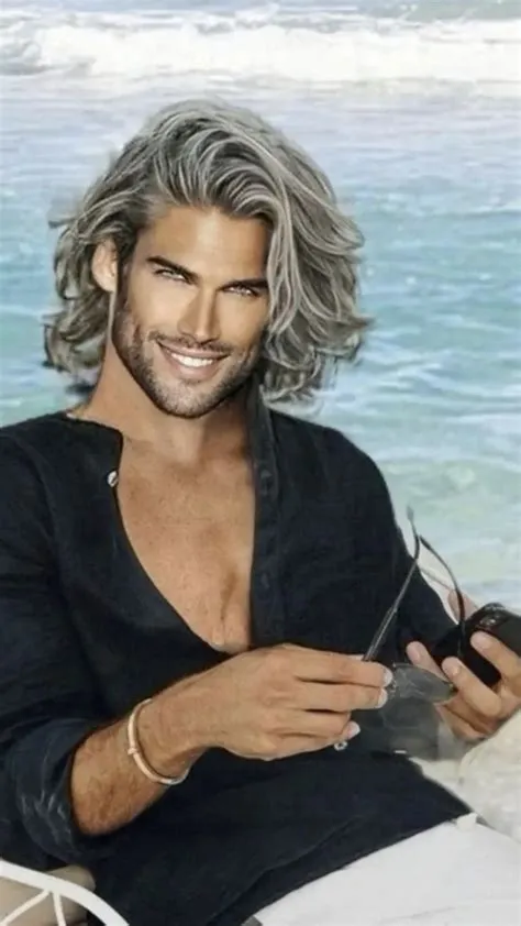 by Ana Ll. on yo | Long hair styles men, Beautiful men faces, Mens ...