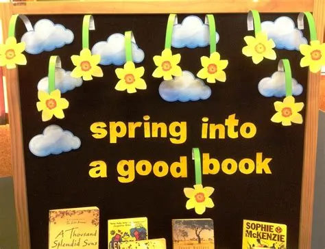 Library Displays: Spring into a Good Book