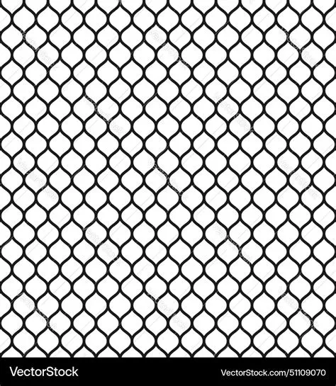 Classic fabric seamless pattern net geometric Vector Image