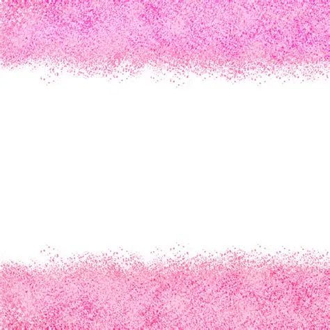 Elegant Pink Pastel Glitter Frame Border, Elegant Pink, Glitter Pastels ...
