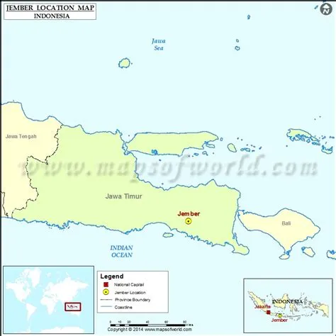 Where is Jember | Location of Jember in Indonesia Map