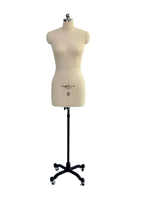 Fully Pin-able Female Dress Form Mannequin – Button Corner