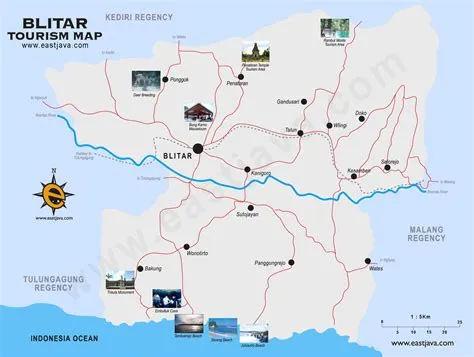 Peta Blitar - Peta Kabupaten Blitar - Peta Kota Blitar - Peta Wisata Blitar