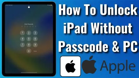 How to Unlock iPad Passcode Without a Computer: Detailed Ways