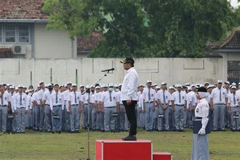 Upacara Bendera Bersama BNN Kota Yogyakarta – SMK Negeri 3 Yogyakarta