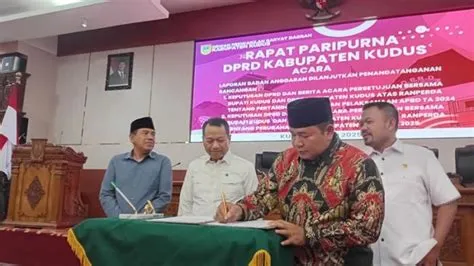 APBD Perubahan Kudus 2025 Disahkan, Pendapatan Daerah Ditarget Naik ...
