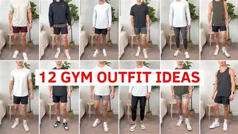 12 Ways to Style Your Gym Outfits Mens Fashion Outfit Ideas