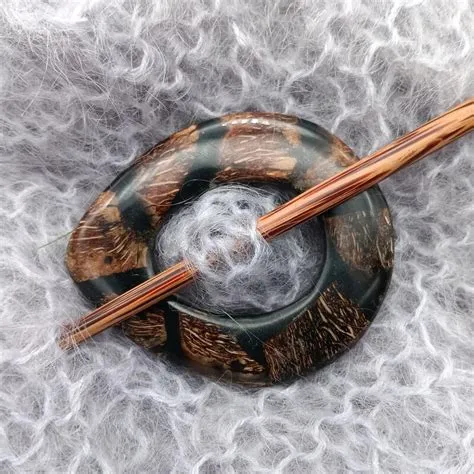 Large Shawl Pin Wood - Etsy