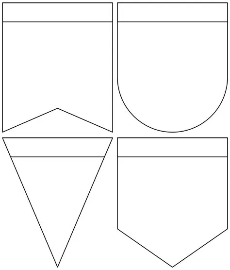 Flag Banners Template