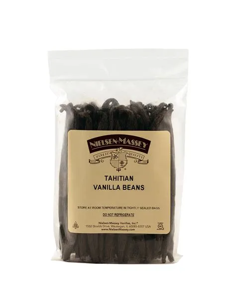 Tahitian Vanilla Beans Bulk Sizes - Nielsen-Massey Vanillas
