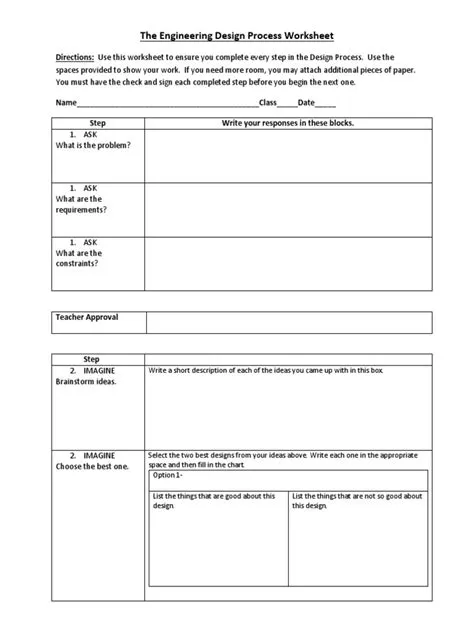 engineer design process worksheet Rosie revere engineer - activeyears