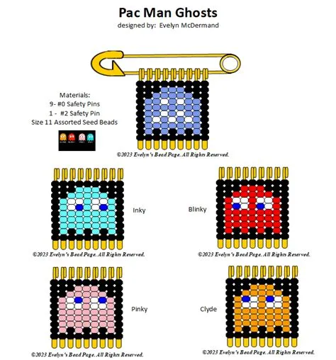 Safety Pin Art Patterns