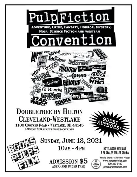 Eventized: A Michael Neno Blog: Pulp Conventions Departed from Ohio