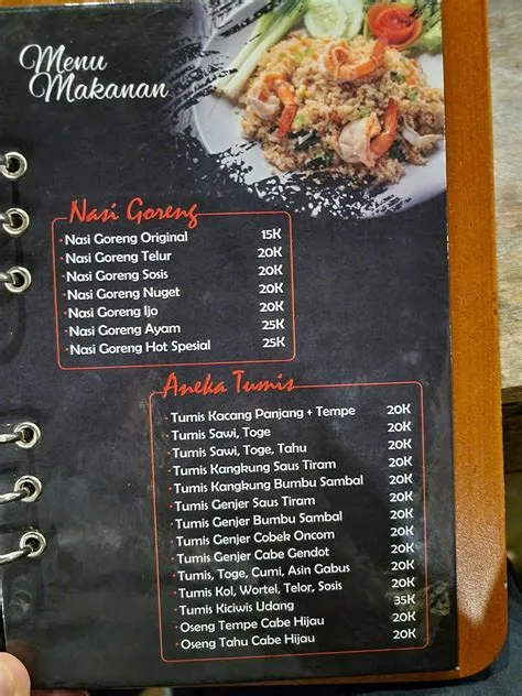 Menu at Purnama Coffee & Resto, Ciwidey
