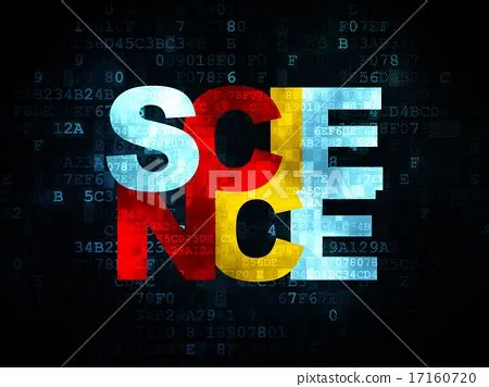 Science concept: Science on Digital background - Stock Illustration ...