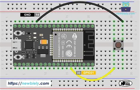 ESP32 - Button | ESP32 Tutorial