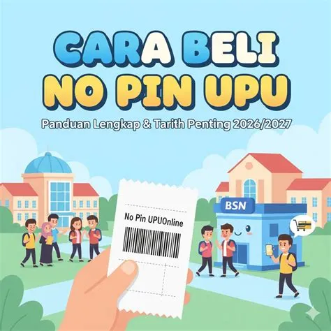 Cara Beli No Pin UPU 2026: Panduan Lengkap Step By Step