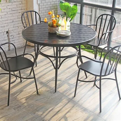 Supply 43" Round Large Colourful Patio Outdoor Bistro Party BBQ Dining ...