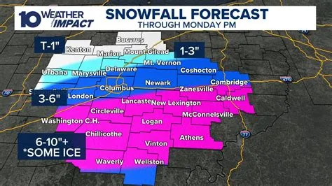 How much snow did Columbus get? | Snowfall totals in central Ohio ...