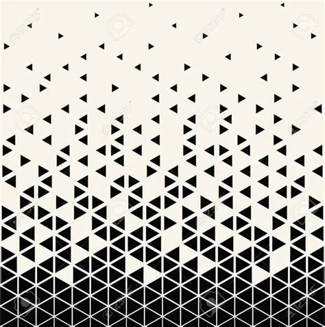 Geometric Triangle Pattern Vector