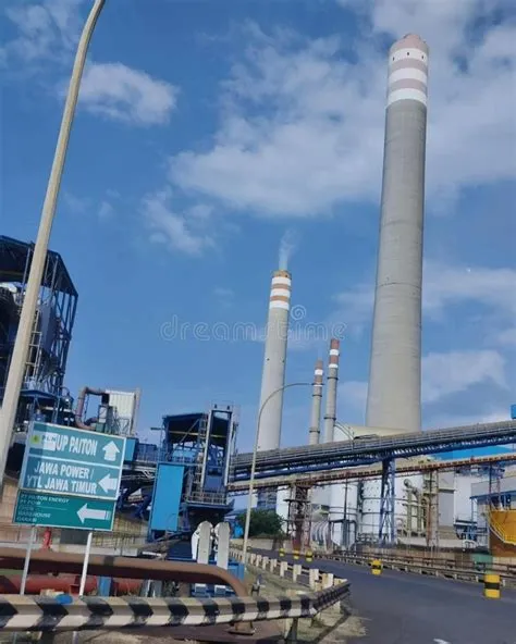 Power Plant Paiton Probolinggo Indonesia Editorial Photography - Image ...