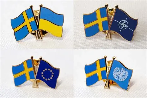 Pins Sverige-Annan Nation - Flaggskeppet