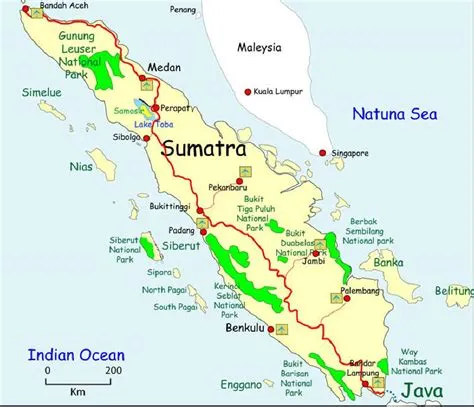 pandawa lima of java: Sumatra Island