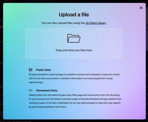 Publish a file with IPFS using a pinning service | IPFS Docs