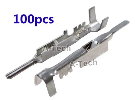 x100pcs METRI-PACK 150 SERIES MALE TERMINAL Pins 18-16 GA. MALE ...