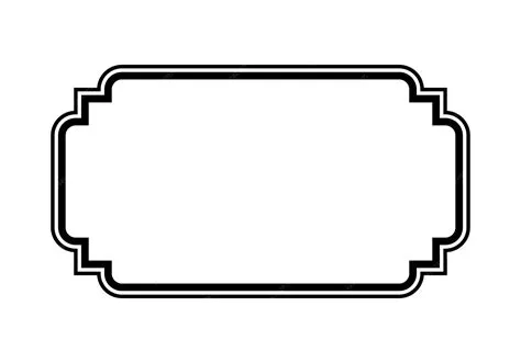 Simple Vintage Border Design