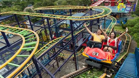 Wahana Ekstrim: Spining Coaster - Jatim Park 1 - YouTube