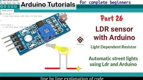 LDR sensor with Arduino | Smart street lights projects (Light Dependent ...