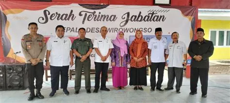 Serah Terima Jabatan Kepala Desa wirowongso kecamatan Ajung Kabupaten ...