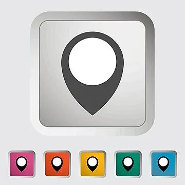 Map Pointing Icons For Pinning And Marking Locations Vector, Graphic ...