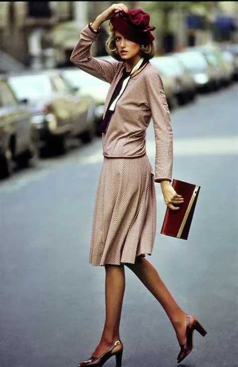 Shelley Smith Wearing Geoffrey Beene by Arthur Elgort