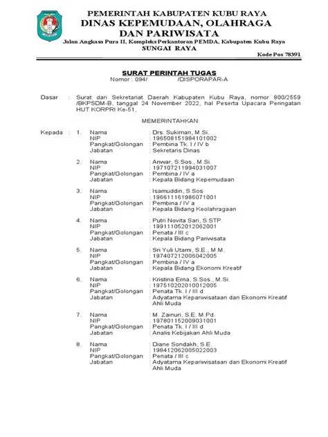 Daftar Presensi | PDF