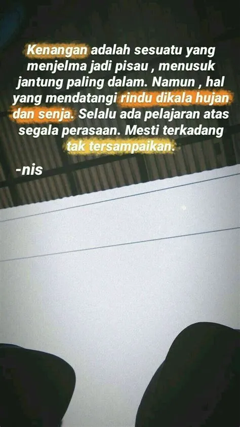kenangan | Quotes