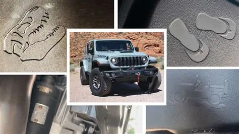 Hidden Jeep Wrangler Easter Egg locations - Jeep Easter Egg