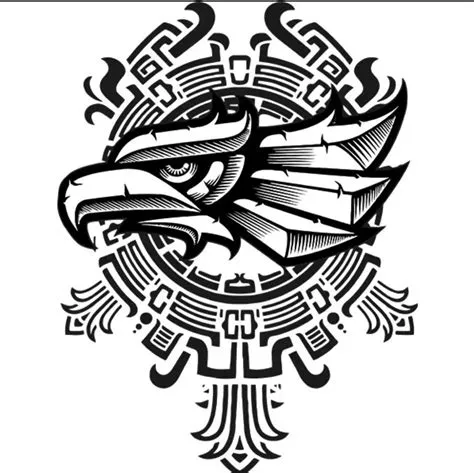 de Gisellecamposs en Silhouettes | Estampados aztecas, Tatuaje ...