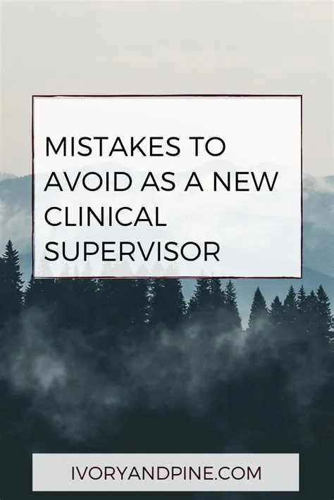 Clinical supervision – Artofit