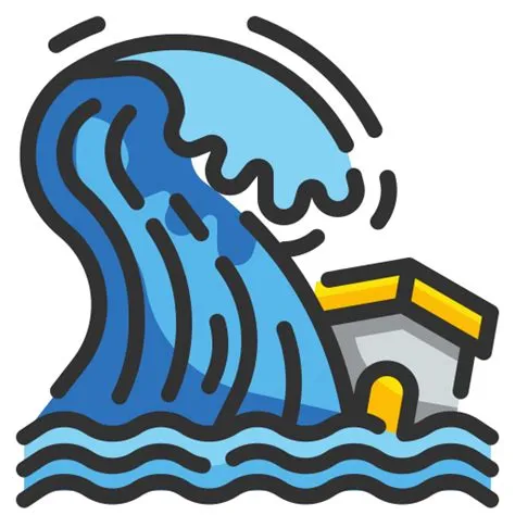 Tsunami Wanicon Lineal Color icon