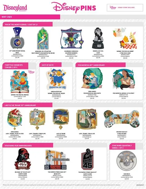 May 2025 Disney Parks Pin Preview - Disney Pins Blog