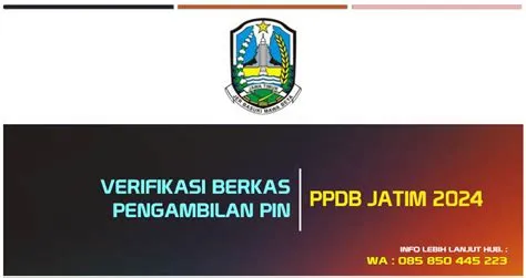 VERIFIKASI BERKAS PENGAMBILAN PIN │ PPDB JATIM 2024 | SMK NEGERI GUDO